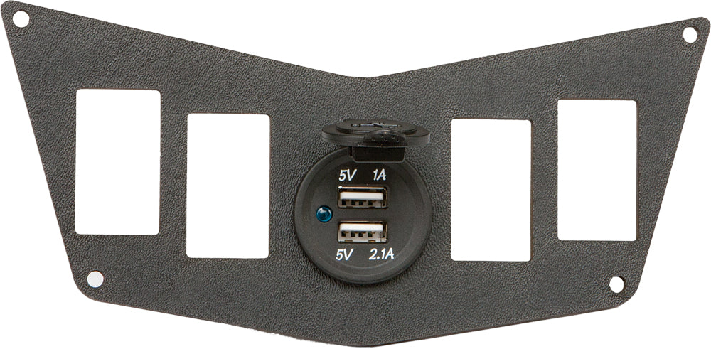 FLIP Dash 4 Switch Plate w/USB (RZ912)