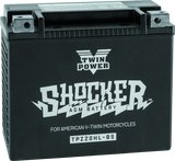 Twin Power YTX-20HL Shocker Battery Replaces H-D 65989-97A