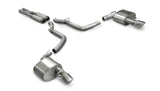 Corsa 2005-2010 Dodge Charger No Towing Hitch SRT-8 6.1L V8 Polished Xtreme Cat-Back Exhaust