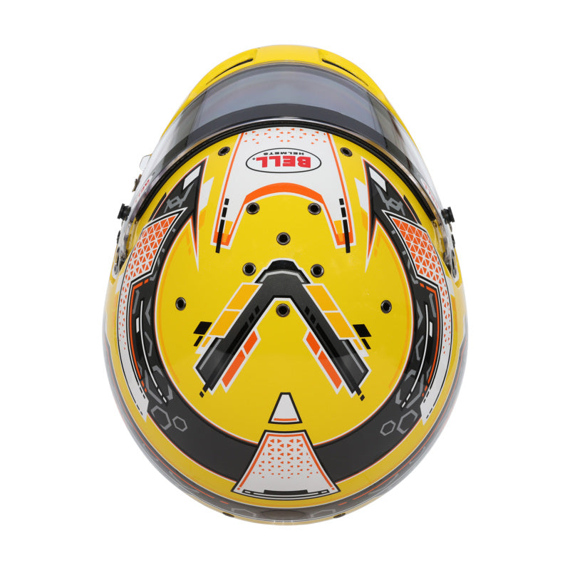 Bell Helmet Rs7-K Stamina Anthracite/Orange Lrg (60-61) Fia8878-2024/K2025