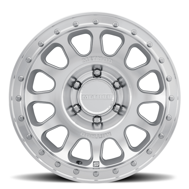 Method MR709 HD Bead Grip 20x 9in / ET12 / 6x5.5 BP / 106.25mm Bore - Machined Wheel