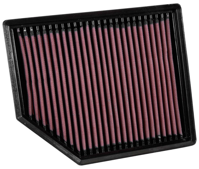 K&N 33-3065 High-Flow Drop-In Air Filter — Fits 2016-2024 Volvo Models