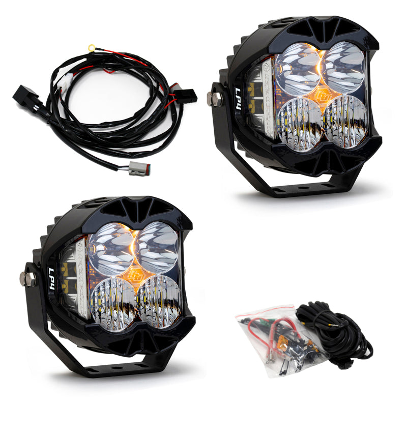 Baja Designs LP4 Pro Driving/Combo LED - Transparente (par)