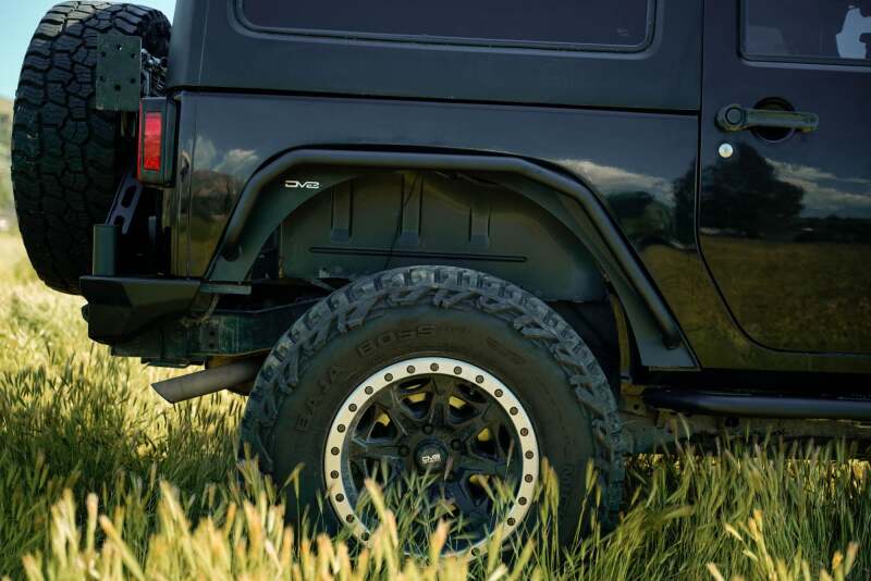 DV8 Offroad Slim Fender Flares — Fits 2007-2018 Jeep Wrangler JK