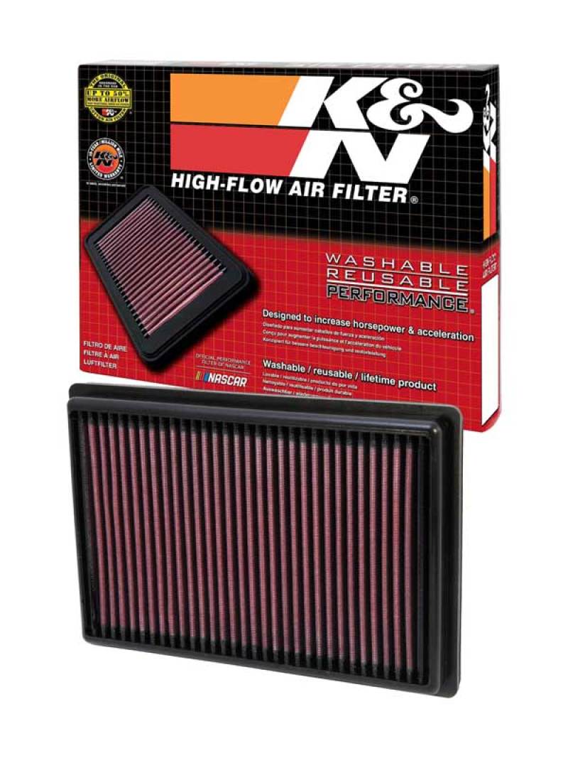 K&N 33-2376 Air Filter for Nissan Sentra 2007-2012