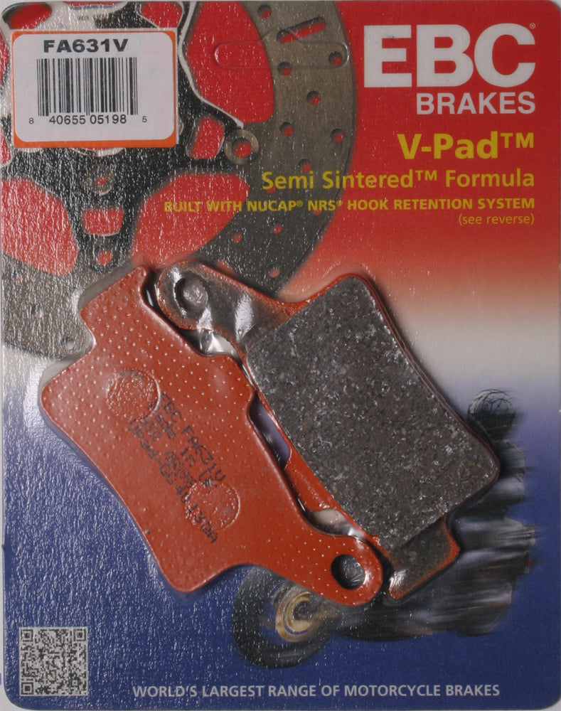 EBC 20-23 Harley Davidson Trike Tri Glide Ultra Rear Right V-SXR Brake Pads