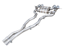 Cargar imagen en el visor de la galería, AWE SwitchPath Catback Exhaust for BMW G8X M3/M4 - Chrome Silver Tips