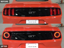 Cargar imagen en el visor de la galería, Raxiom 15-22 Ford Mustang Halo LED Tail Lights - Gloss Black Housing (Smoked Lens)