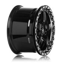 Cargar imagen en el visor de la galería, Rueda Forgestar D5 Beadlock 17x10 / 5x120 BP / ET45 / 7.3in BS negra brillante