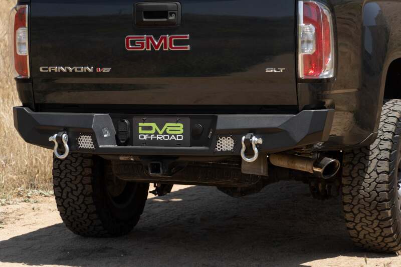 DV8 Offroad MTO Series Rear Bumper — Fits 2014-2022 Chevy Colorado / 2015-2022 GMC Canyon