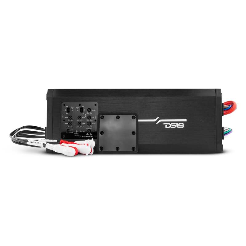 DS18 5-Channel Class-D Amp Full-Range 4x 150 at4 ohm & 1x 600 at2 ohm Watt RMS IP67 Waterproof Rate (NXL-X1200.5D)