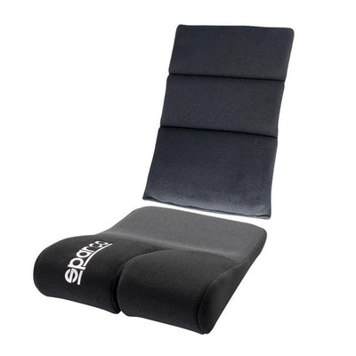 Sparco Pro Adv Seat Pad Black — Seat Covers
