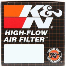 Load image into Gallery viewer, K&amp;N Filter Universal Rubber Filter 1 3/4 inch 10 Degree Flange 3 1/2 inch OD 4 1/2 inch Height