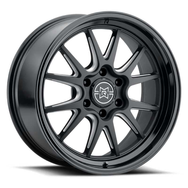 Method Raised MR802 20x9 / 8x170 BP / -12mm Offset / 125mm Bore - Double Black Milled Wheel (MR80229087512N)