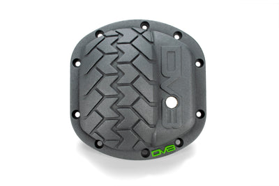 DV8 Offroad HD Dana 35 Differential Cover Gray — Fits Jeep Wrangler JK/TJ