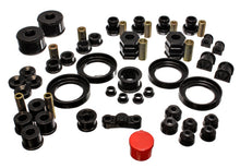 Cargar imagen en el visor de la galería, Energy Suspension 99-00 Honda Civic Si Black Hyper-Flex Master Bushing Set