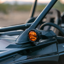 Cargar imagen en el visor de la galería, Rigid Industries 2017+ Polaris Pro R/Turbo R Revolve Amber PRO A-Pillar Light Kit