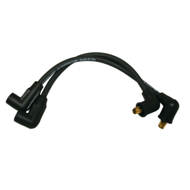 Moroso 82-99 Harley-Davidson FXR Suppression Core Wire Set - Black (27162)