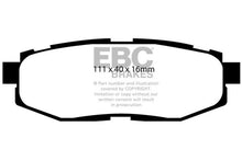 Cargar imagen en el visor de la galería, EBC 12+ Scion FR-S 2 Ultimax2 Rear Brake Pads