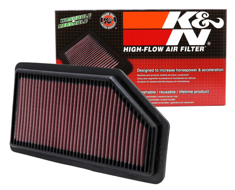 K&N 33-2461 Replacement Air Filter — Fits 2011-2017 Honda Odyssey