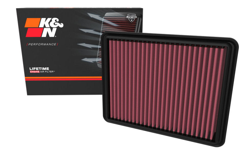 K&N 33-3177 Replacement Air Filter — Fits 2022-2023 Toyota Land Cruiser V6 3.3L DSL