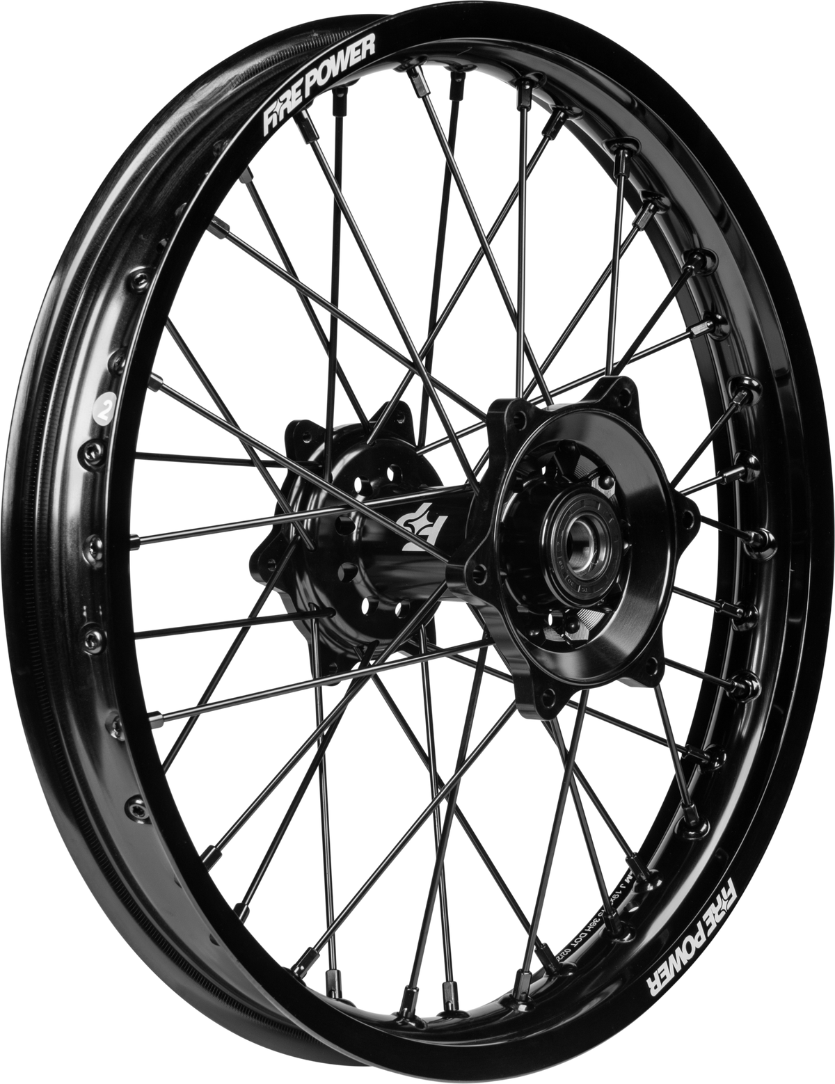 Fire Power Rear Wheel 2.15 X 19" Black YAM (568-6439-4949)