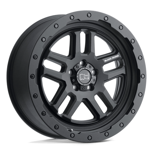 BRBTW 17X9.5 6X120 TXT-M-BLK 12MM