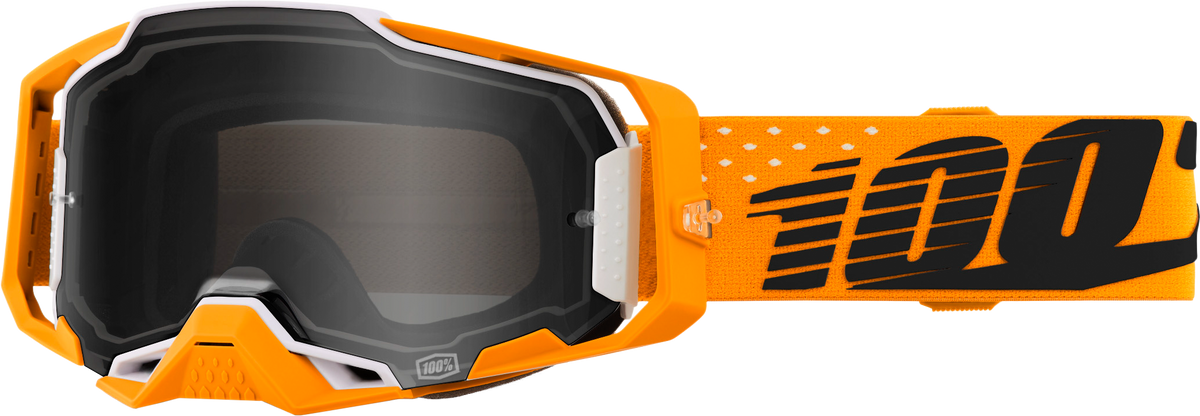 100-Percent Armega Goggle Invicto Black Mirror Lens (50005-10052)