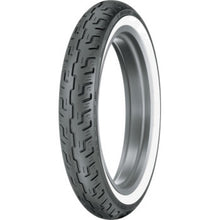 Cargar imagen en el visor de la galería, Dunlop D401 Front Tire - 100/90-19 M/C 57H TL - Wide Whitewall