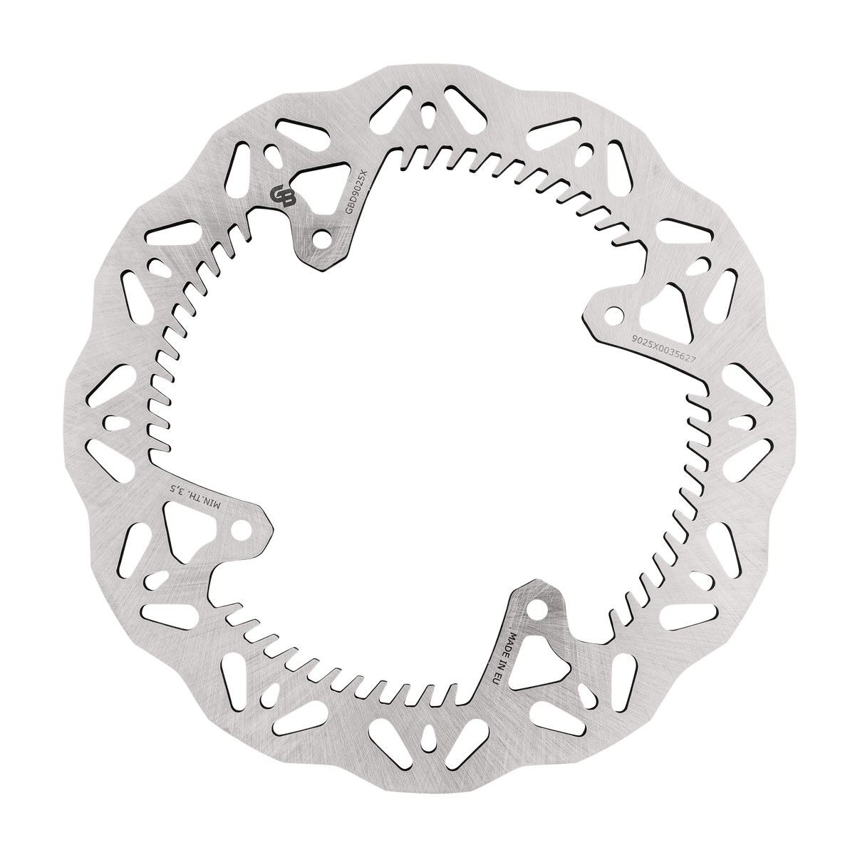 Gbrakes Standard Size Rear Wave Rotor (GBD9025X)