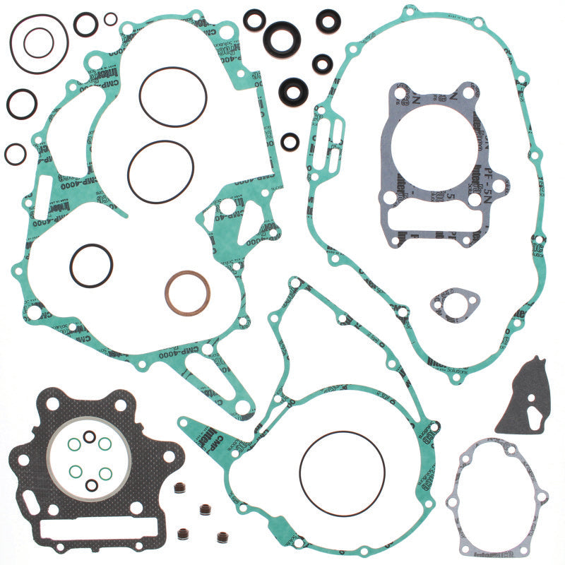 QuadBoss 93-00 Honda TRX300EX FourTrax Complete Gasket Set w/ Oil Seal