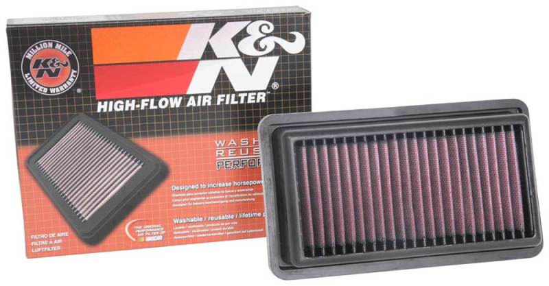 K&N 33-3082 Replacement Air Filter — Fits 2017 Nissan Micra 0.9L L3 F/I