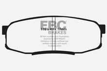 Cargar imagen en el visor de la galería, EBC 08+ Lexus LX570 5.7 Extra Duty Rear Brake Pads