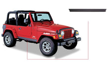 Cargar imagen en el visor de la galería, Bushwacker 97-06 Jeep Wrangler Trail Armor Side Rocker Panels - Black