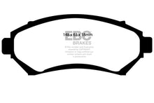 Cargar imagen en el visor de la galería, EBC 97-03 Buick Century 3.1 Greenstuff Front Brake Pads