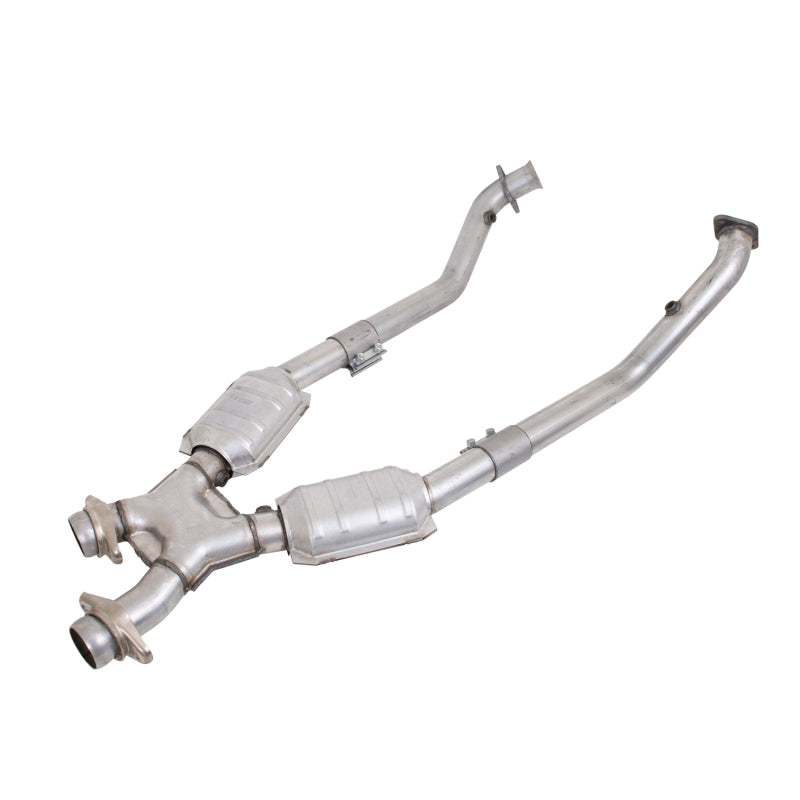 BBK Mustang 4.6 GT/Cobra High-Flow Catted X-Pipe 2.5-inch — Fits 1999-2004 Ford Mustang