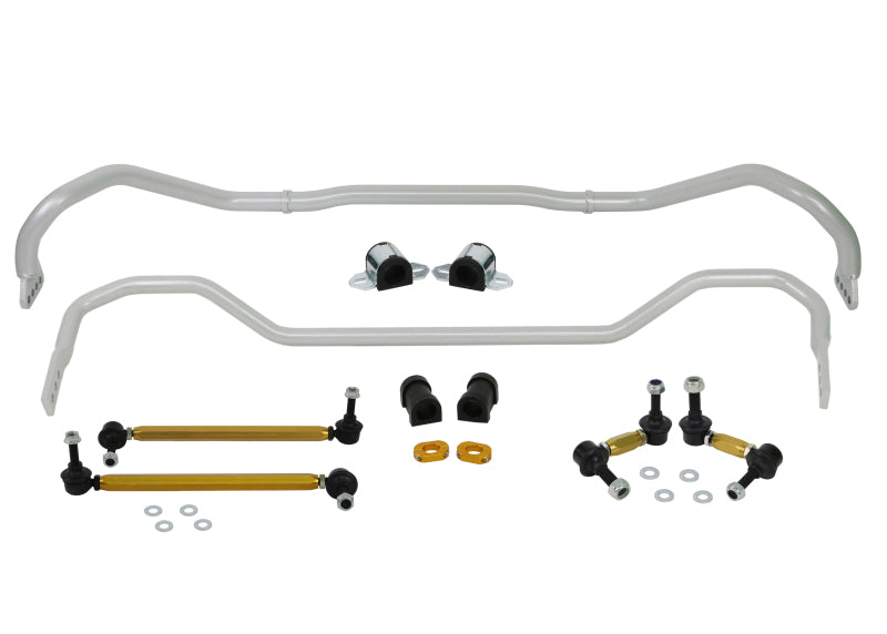 Kit de barra estabilizadora delantera y trasera Whiteline 08-09 Pontiac G8 / G8 GT (incl. 2009 G8 GXP)