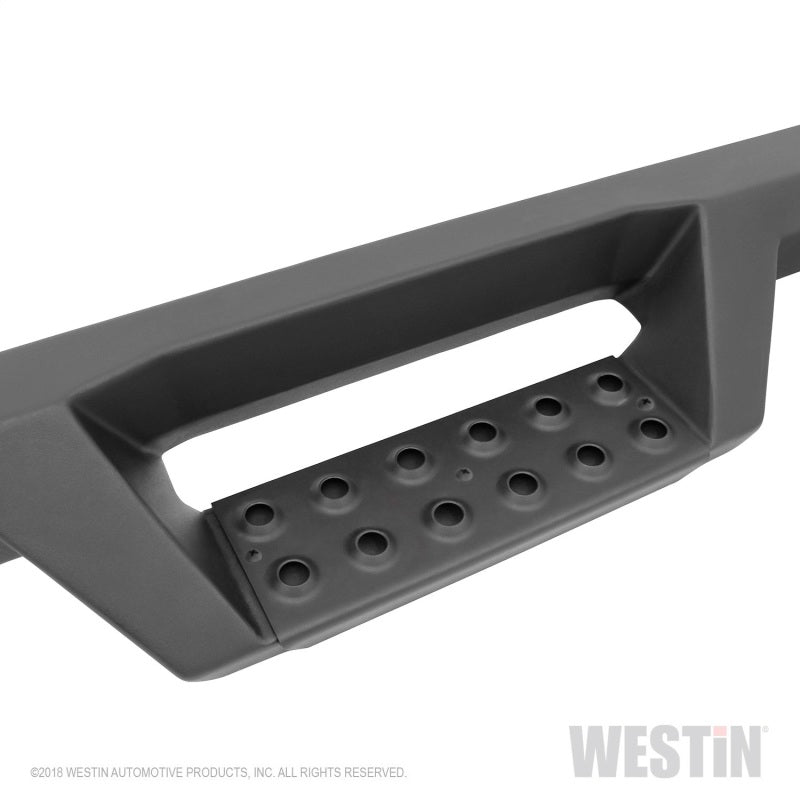 Westin HDX Drop Nerf Step Bars - Textured Black — Fits 18-24 Jeep Wrangler JL Unlimited 4DR