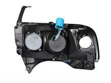 Cargar imagen en el visor de la galería, ANZO 1994-2001 Dodge Ram Crystal Headlights Black w/ LED