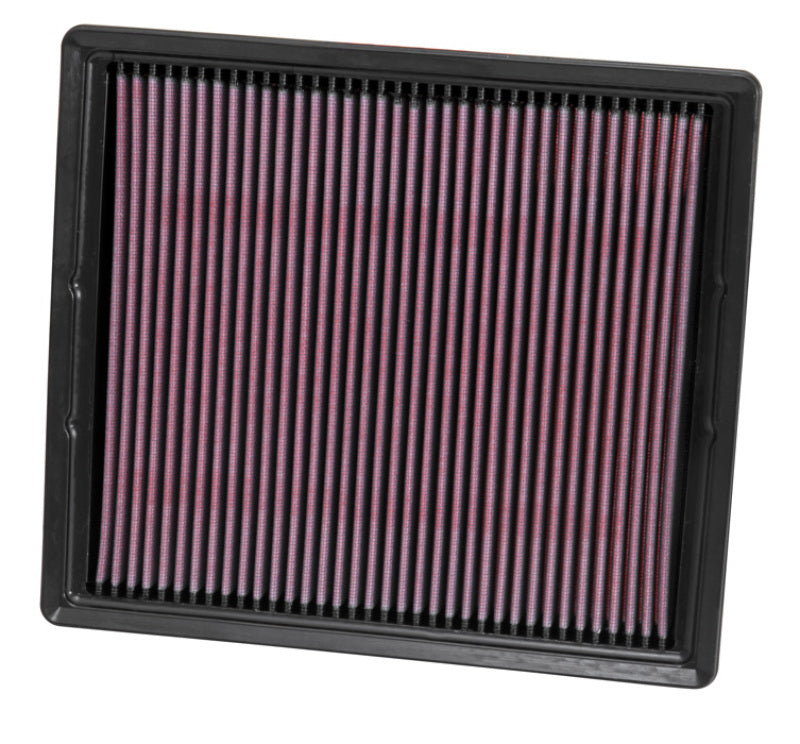 K&N Replacement Air Filter - Panel for 13-17 Chevrolet Malibu, 14-19 Impala, 13-17 Buick Regal