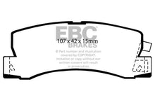 Cargar imagen en el visor de la galería, EBC 90-91 Lexus ES250 2.5 Greenstuff Rear Brake Pads