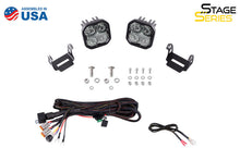 Cargar imagen en el visor de la galería, Diode Dynamics 2021 Ford Bronco Sport SS3 LED Ditch Light Kit - White Combo