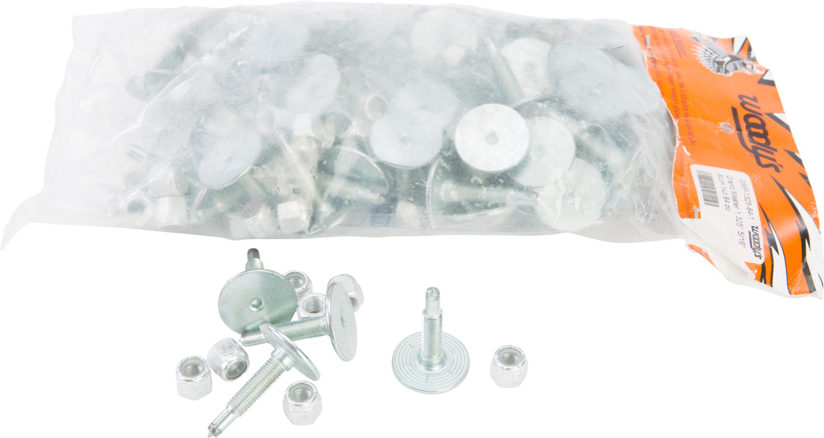 Woodys Grand Master Silver Studs 1.325" 84/PK (GMP-1325-84)