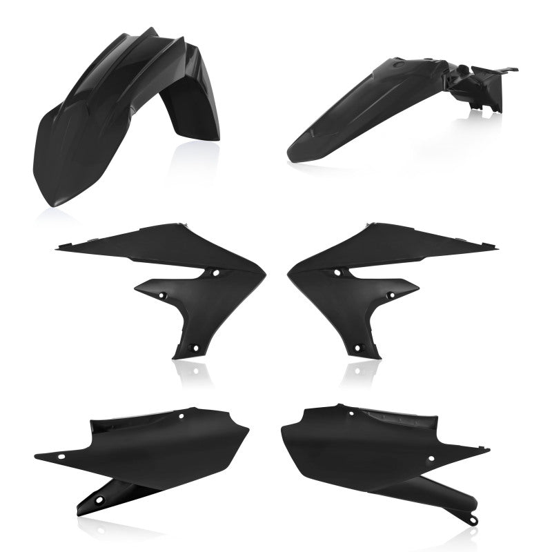 Kit de plástico Acerbis 18+ Yamaha YZ250F/ YZ450FX/WR450F/YZ250FX/WR250F/ YZ450F - Negro