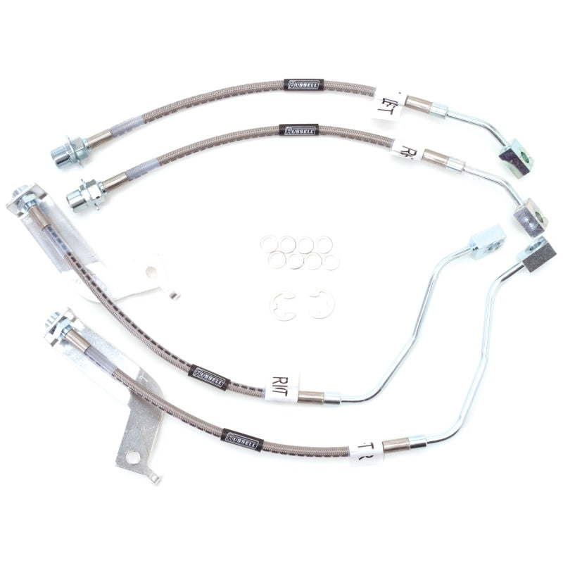 Russell Performance 99-04 Ford Mustang with Traction Control (Except Cobra) Brake Line Kit