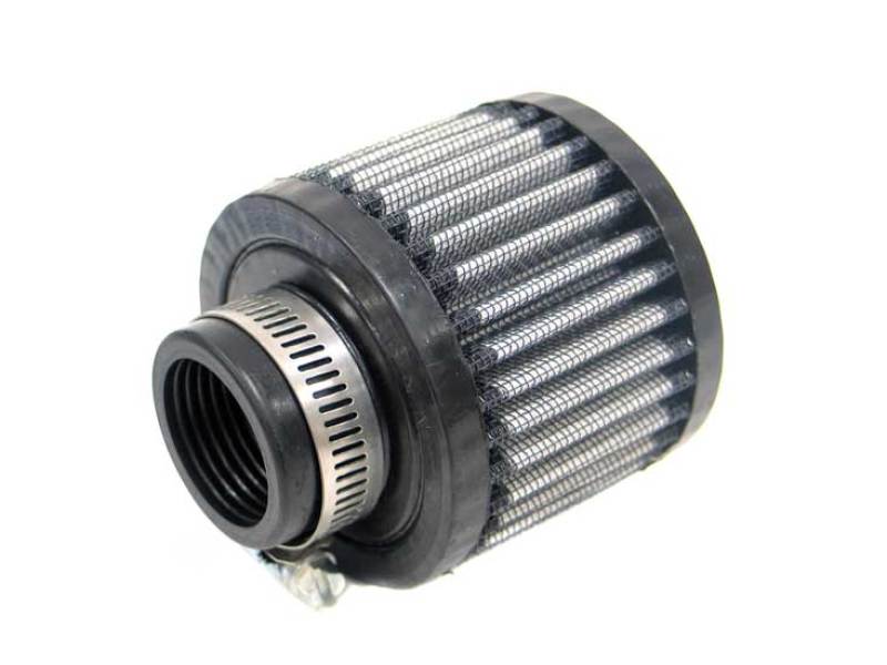 K&N 62-1380 Crankcase Vent Filter — 1.25in Flange ID x 3in OD x 2.5in H Rubber Base