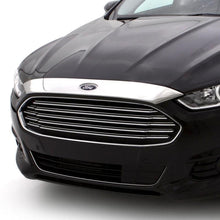 Cargar imagen en el visor de la galería, AVS 17-18 Ford Fusion (Grille Fascia Mount) Aeroskin Low Profile Hood Shield - Chrome