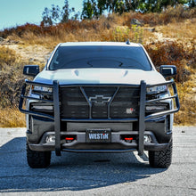 Cargar imagen en el visor de la galería, Westin 19-21 Chevrolet Silverado 1500 HDX Modular Grille Guard - Black