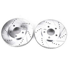 Cargar imagen en el visor de la galería, Power Stop 06-11 Chevrolet HHR Front Evolution Drilled &amp; Slotted Rotors - Pair