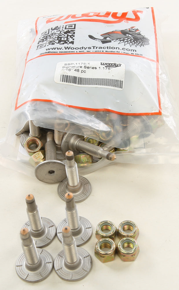 Woodys Signature Series Stainless Steel Studs 1.175" 48/PK (SSP-1175)